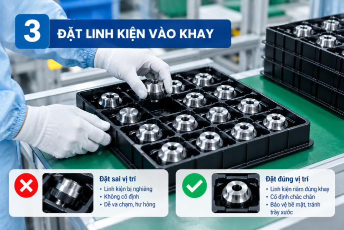 Khi nào doanh nghiệp nên sử dụng khay nhựa định hình cho linh kiện? 3 Su dung khay nhua.3